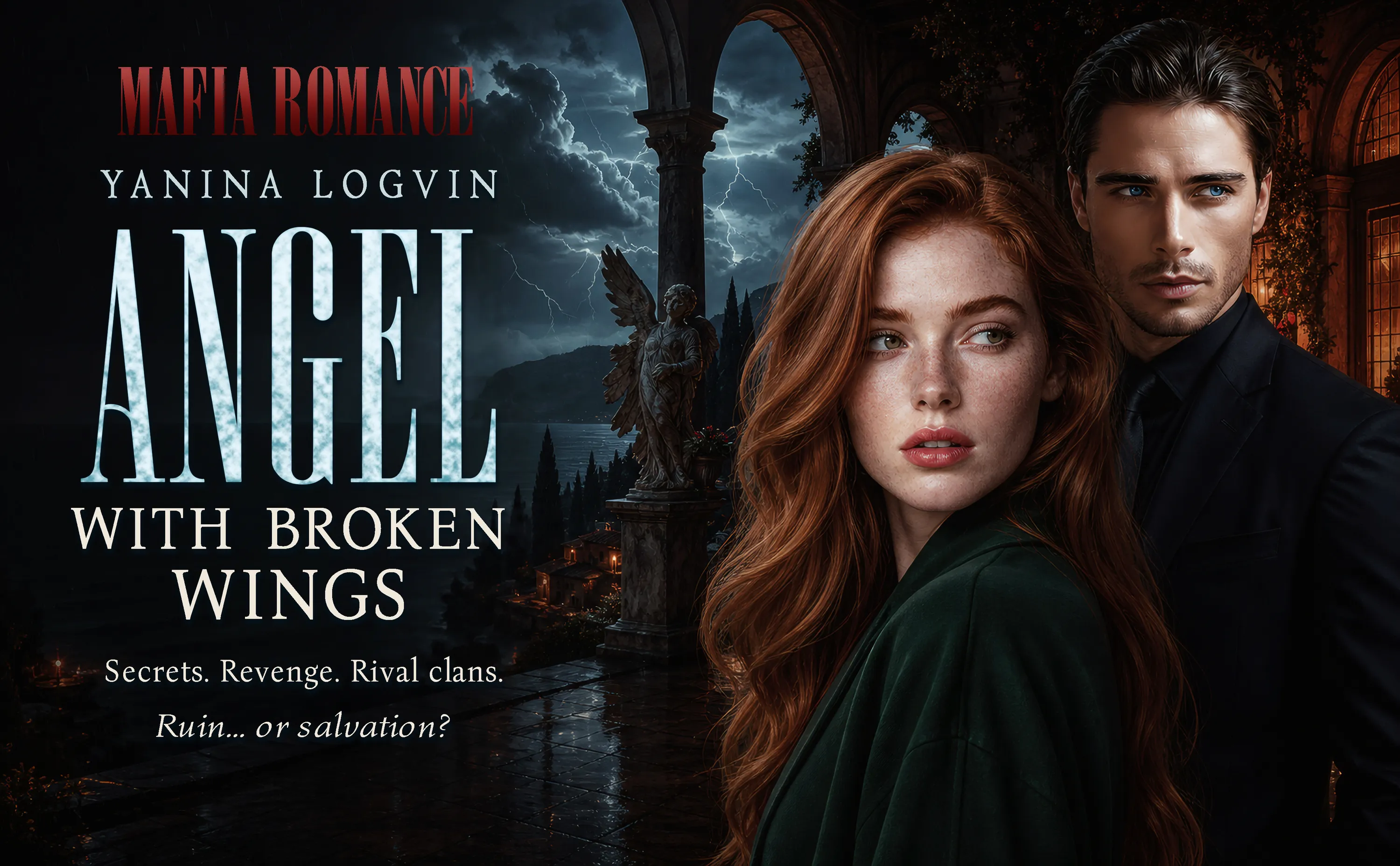 Angel with Broken Wings promotional artwork in English