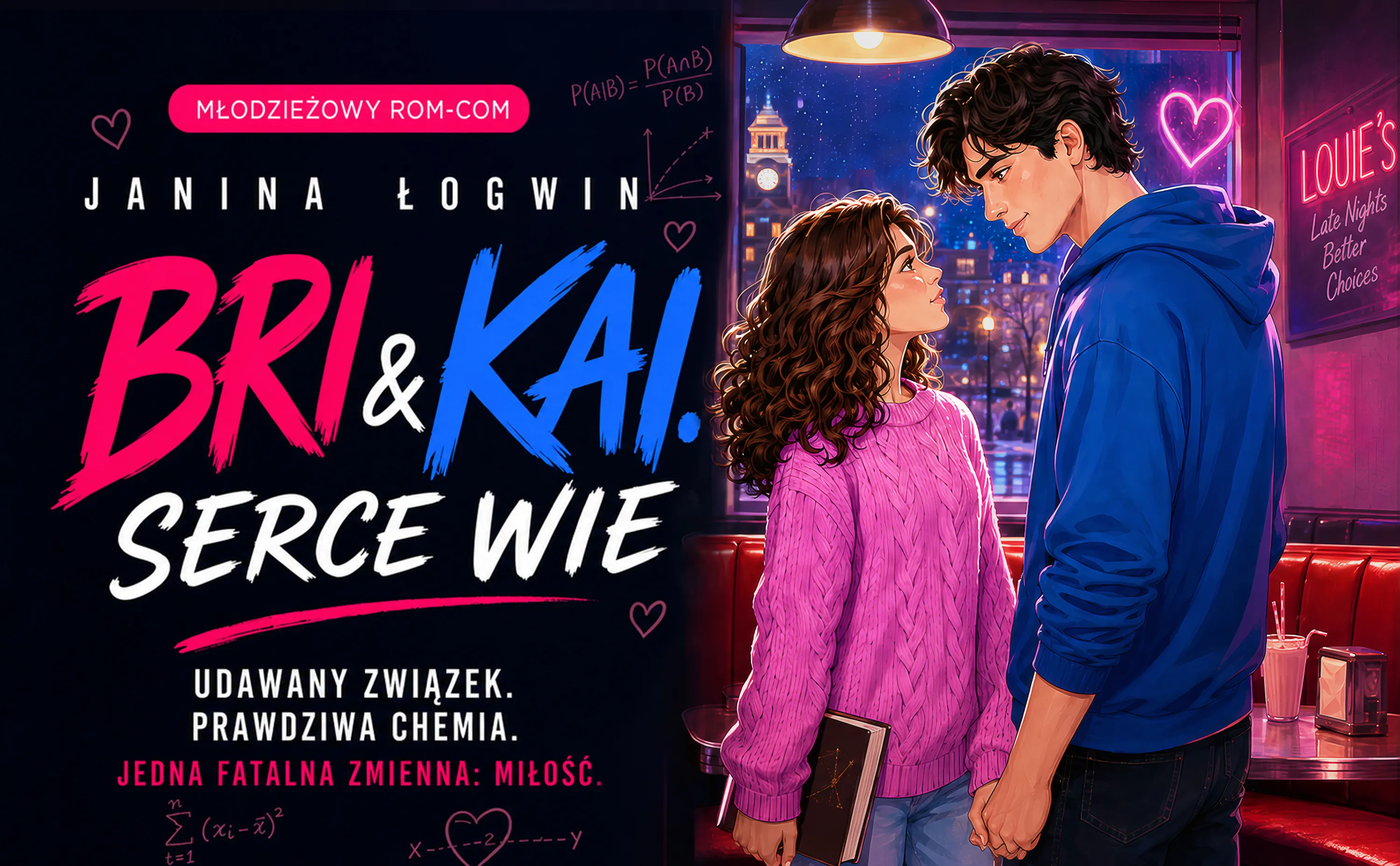 Bri & Kai. Serce wie promotional artwork in Polski