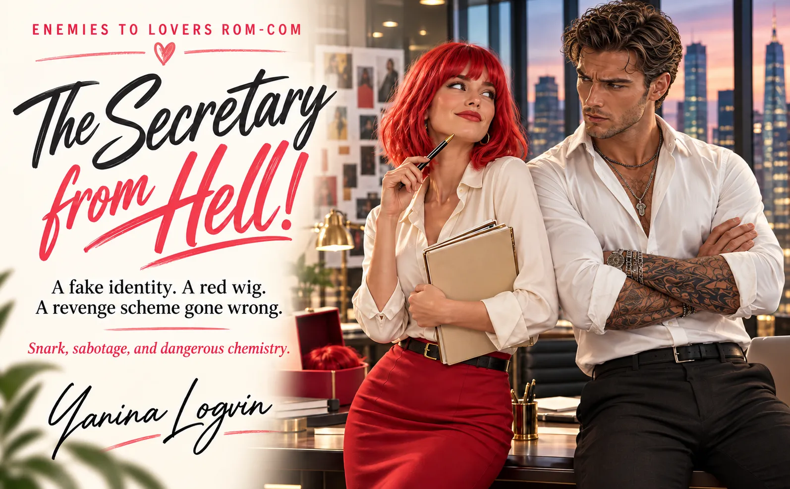 The Secretary from Hell! promotional artwork in English